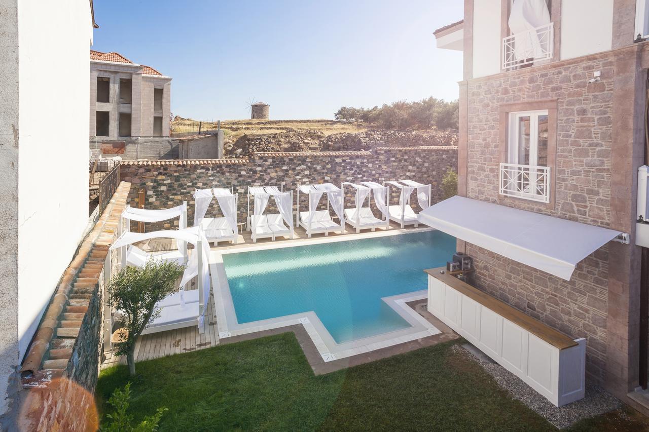 Cunda Pur Beyaz Hotel Bagian luar foto