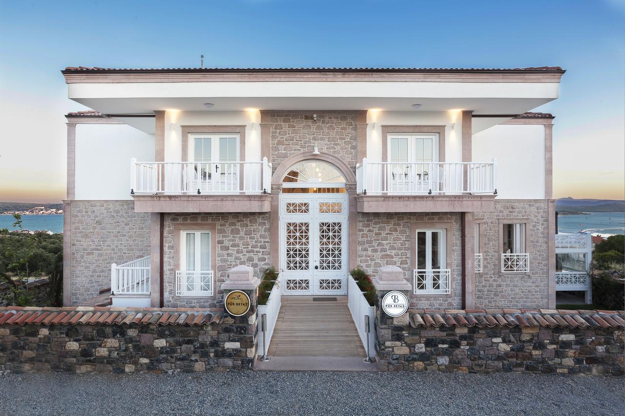 Cunda Pur Beyaz Hotel Bagian luar foto